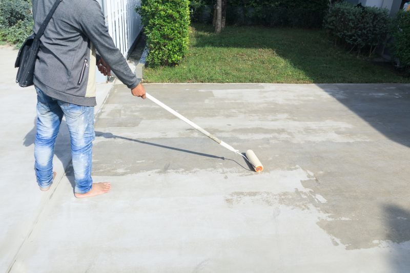 Commercial Concrete Painting